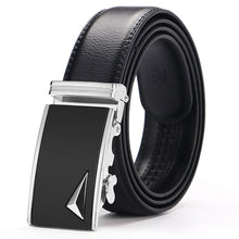 Load image into Gallery viewer, [LFMB]Famous Brand Belt Men Top Quality Genuine Luxury Leather Belts for Men,Strap Male Metal Automatic Buckle