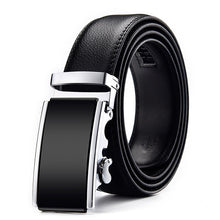 Load image into Gallery viewer, [LFMB]Famous Brand Belt Men Top Quality Genuine Luxury Leather Belts for Men,Strap Male Metal Automatic Buckle