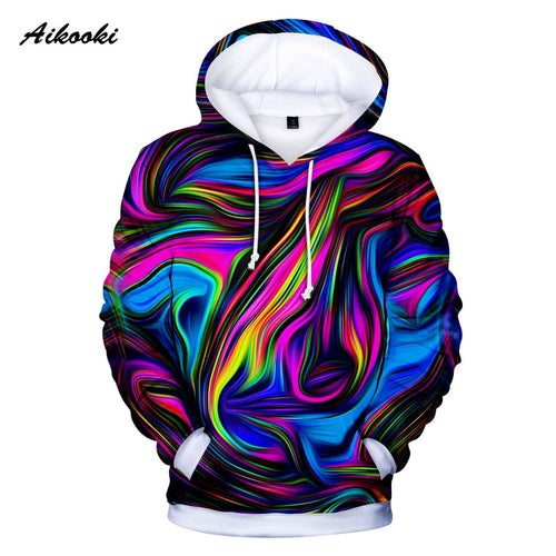 Men/Women Colorful Tie Dye Hoodies Sweatshirt Casual Magic Swirl Pattern 3D Sweat Tops Crewneck Hoondie Autumn Winter Polluvers