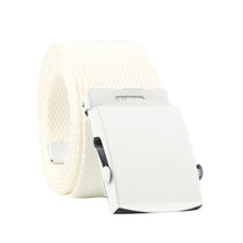 Load image into Gallery viewer, Jaycosin Unisex Automatic Fashion Nylon Belt Buckle Classic Popular Casual Light Practical Woven smooth canvas belt