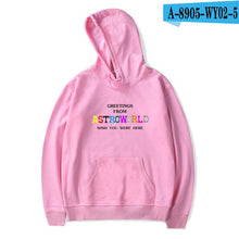 Load image into Gallery viewer, Hot ASTROWORLD Hoodies Men/Women Sweatshirt Hip Hop Hooded Print ASTROWORLD Hoodies 2019 Male Sweatshirts Plus Size