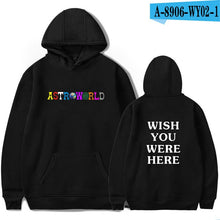 Load image into Gallery viewer, Hot ASTROWORLD Hoodies Men/Women Sweatshirt Hip Hop Hooded Print ASTROWORLD Hoodies 2019 Male Sweatshirts Plus Size