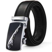 Load image into Gallery viewer, Men Belt Male Genuine Leather Strap Belts For Men Top Quality Automatic Buckle black Belts Cummerbunds cinturon hombre