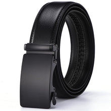 Load image into Gallery viewer, Men Belt Male Genuine Leather Strap Belts For Men Top Quality Automatic Buckle black Belts Cummerbunds cinturon hombre