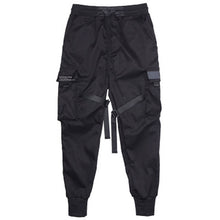 Load image into Gallery viewer, Mens Joggers Pants Black Trousers Sweat Pants Streetwear Dance Sports Sweatpants Casual Drawstring Hip Hop Pants Mens Clothing