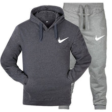 Load image into Gallery viewer, New two-piece fashion hooded sweatshirt sportswear men&#39;s sportswear hoodies autumn men&#39;s brand hip hop hoodie+jogging pants suit