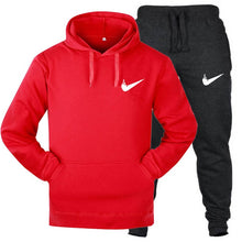 Load image into Gallery viewer, New two-piece fashion hooded sweatshirt sportswear men&#39;s sportswear hoodies autumn men&#39;s brand hip hop hoodie+jogging pants suit