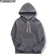 Load image into Gallery viewer, Men&#39;s Sweatshirts Long Sleeve spring and autumn Casual Top Blouse Sweatshirt  off white Hoodies Men&#39;s Clothing