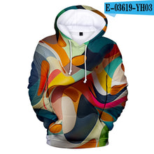 Load image into Gallery viewer, Men/Women Colorful Tie Dye Hoodies Sweatshirt Casual Magic Swirl Pattern 3D Sweat Tops Crewneck Hoondie Autumn Winter Polluvers