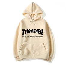 Load image into Gallery viewer, 2019 Hot Sale Casual Flame Hooded Hoodie Flame Fleece Printed Hoodie Jacket Couple&#39;s Hoodies Men&#39;s Hip Hop Pullover Sweatshirt s