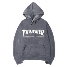 Load image into Gallery viewer, 2019 Hot Sale Casual Flame Hooded Hoodie Flame Fleece Printed Hoodie Jacket Couple&#39;s Hoodies Men&#39;s Hip Hop Pullover Sweatshirt s