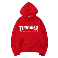 Load image into Gallery viewer, 2019 Hot Sale Casual Flame Hooded Hoodie Flame Fleece Printed Hoodie Jacket Couple&#39;s Hoodies Men&#39;s Hip Hop Pullover Sweatshirt s