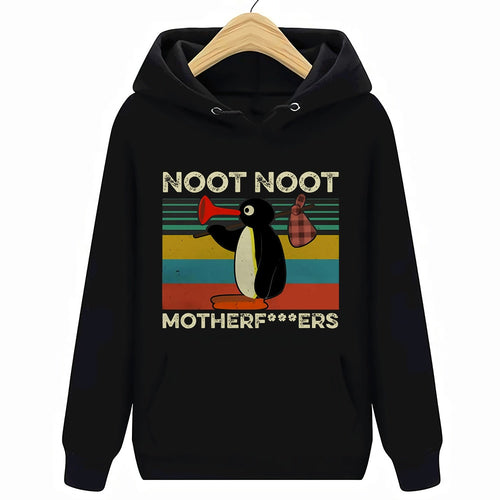 Fashion noot noot pingu Men's Hoodies Sweatshirts
