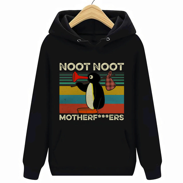 Fashion noot noot pingu Men's Hoodies Sweatshirts