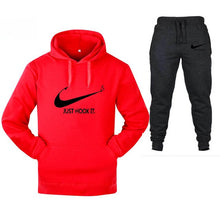 Load image into Gallery viewer, New two-piece fashion hooded sweatshirt sportswear men&#39;s sportswear hoodies autumn men&#39;s brand hip hop hoodie+jogging pants suit