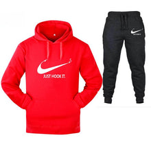Load image into Gallery viewer, New two-piece fashion hooded sweatshirt sportswear men&#39;s sportswear hoodies autumn men&#39;s brand hip hop hoodie+jogging pants suit