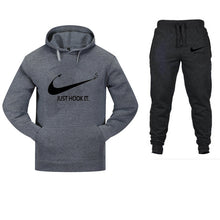 Load image into Gallery viewer, New two-piece fashion hooded sweatshirt sportswear men&#39;s sportswear hoodies autumn men&#39;s brand hip hop hoodie+jogging pants suit
