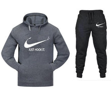 Load image into Gallery viewer, New two-piece fashion hooded sweatshirt sportswear men&#39;s sportswear hoodies autumn men&#39;s brand hip hop hoodie+jogging pants suit