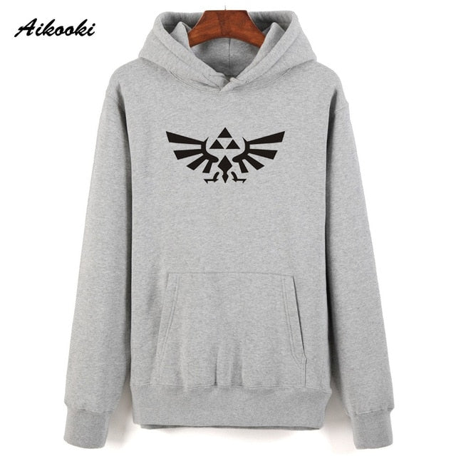 Aikooki Legend of Zelda Hoodies Pullover Fashion Sweatshirt Men Women Clothes Hoodies Cotton Streetwear Legend of Zelda Coat