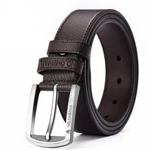 Load image into Gallery viewer, NO.ONEPAUL cow genuine leather luxury strap male belts for men new fashion classice vintage pin buckle men belt High Quality