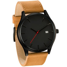 Load image into Gallery viewer, Men&#39;s Watch Sports Minimalistic Watches For Men Wrist Watches Leather Clock Relojes erkek kol saati relogio masculino Watch Men