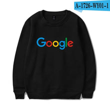 Load image into Gallery viewer, Google Hoodies Sweatshirts Casual Google Clothing Google Print Pullover O-neck Cotton Google Logo Sweatshir