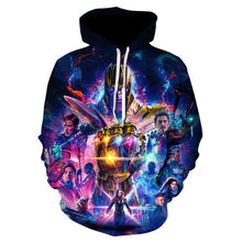 Load image into Gallery viewer, Marvel The Avengers 4 Endgame Quantum Realm Cosplay Costume Hoodies Men Hooded Avengers Zipper End Game Sweatshirt Jacket