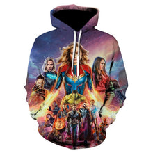 Load image into Gallery viewer, Marvel The Avengers 4 Endgame Quantum Realm Cosplay Costume Hoodies Men Hooded Avengers Zipper End Game Sweatshirt Jacket