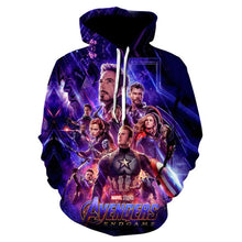 Load image into Gallery viewer, Marvel The Avengers 4 Endgame Quantum Realm Cosplay Costume Hoodies Men Hooded Avengers Zipper End Game Sweatshirt Jacket