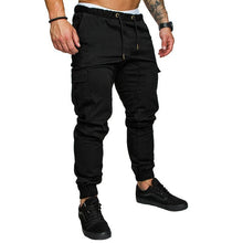 Load image into Gallery viewer, Autumn Men Pants Hip Hop Harem Joggers Pants 2019 New Male Trousers Mens Joggers Solid Multi-pocket Pants Sweatpants M-4XL