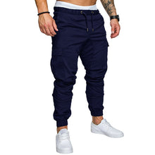 Load image into Gallery viewer, Autumn Men Pants Hip Hop Harem Joggers Pants 2019 New Male Trousers Mens Joggers Solid Multi-pocket Pants Sweatpants M-4XL