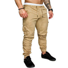 Load image into Gallery viewer, Autumn Men Pants Hip Hop Harem Joggers Pants 2019 New Male Trousers Mens Joggers Solid Multi-pocket Pants Sweatpants M-4XL